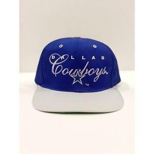 Dallas Cowboys Snapback Hat Blue /Gray Adjustable Cap NFL Football Fan Gear